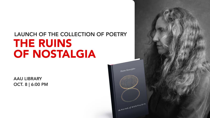 Launch of the collection of poetry _the ruins of nostalgia_
